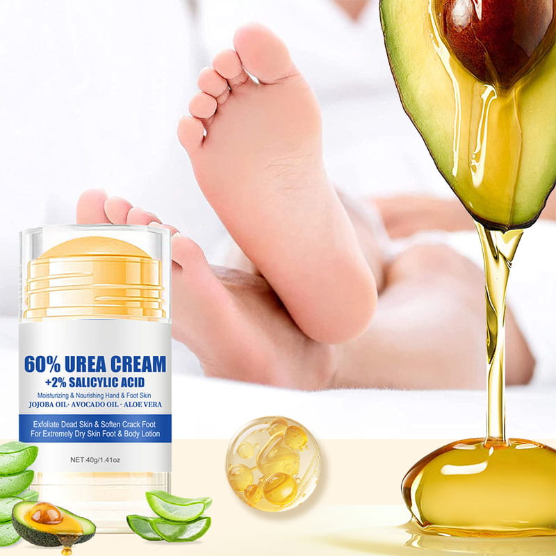 Crème pour les pieds hydratante et anti-fissures