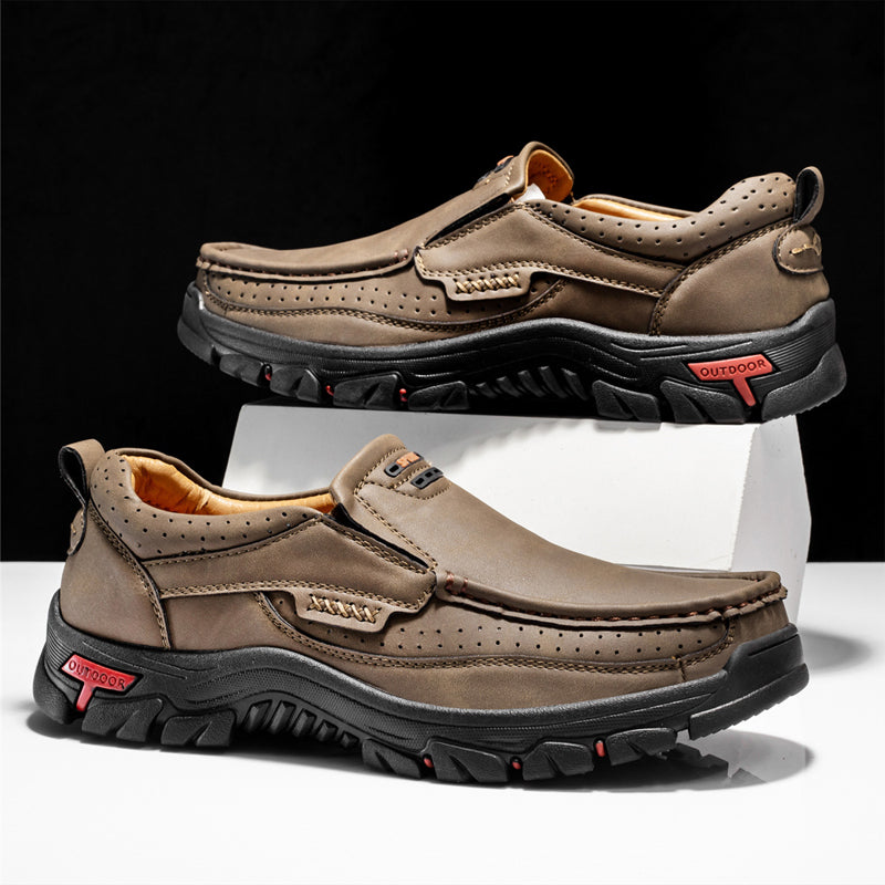 Mocassins Durables en Cuir PU pour Homme