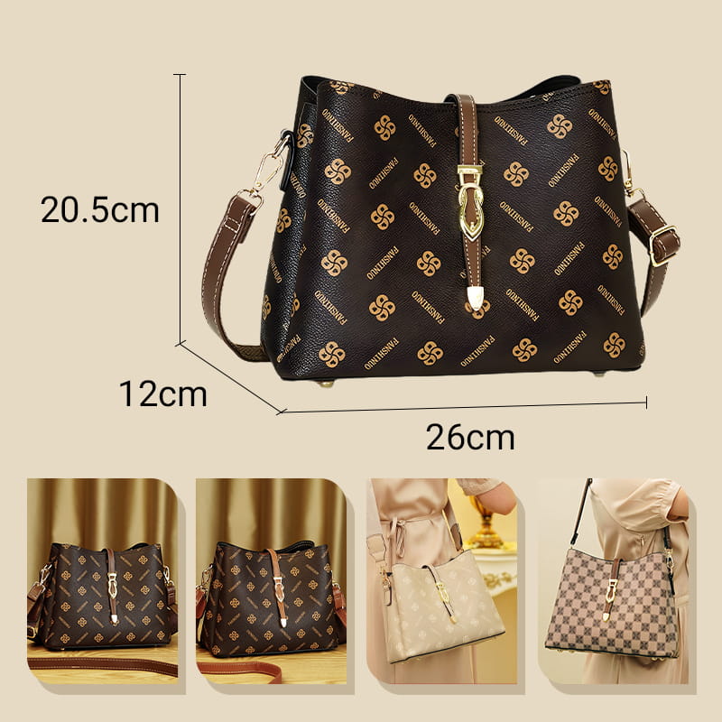 Sac à bandoulière de luxe à grande capacité