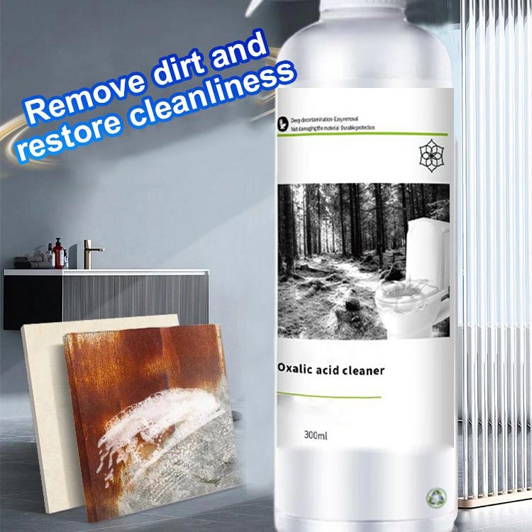 Offre spĂ©cialeđ„DĂ©tachant multi-usages Ă l'acide oxalique, nettoyage et dĂ©tachage des carreaux de toilettes et de salle de bain