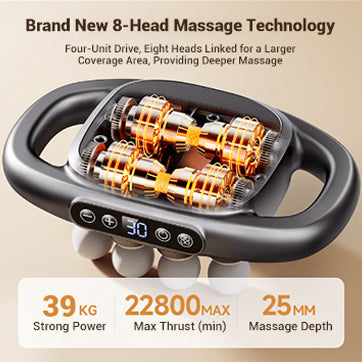 🔥Offre spéciale 2025🔥Ensemble de pistolets de massage à 16 têtes et 8 disques(Livraison gratuite)