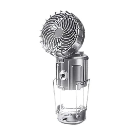 💡💡🎁Vente chaude 50% de réduction🎁🔥Lanterne de camping LED portable avec ventilateur
