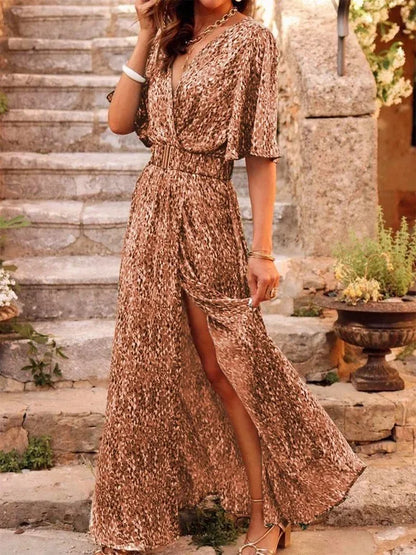 Robe à fleurs sexy 2024 Elégante avec dentelles