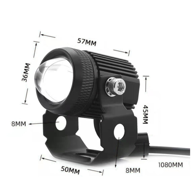 Phare Puissant à LED pour Motocyclette