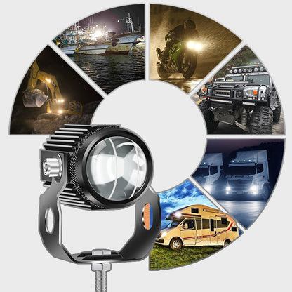 Phare Puissant à LED pour Motocyclette