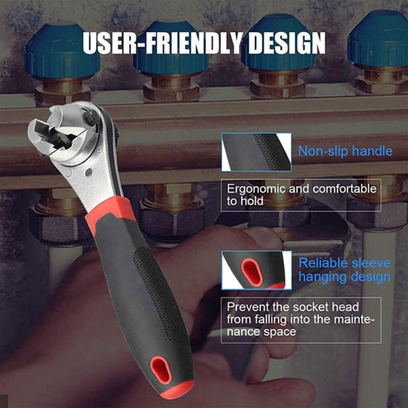 🔥livraison gratuite🔥Hot Sale 49% OFF🛠️Clé à cliquet réglable