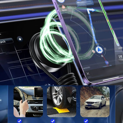 Support Magnétique à Ventouse pour Voiture