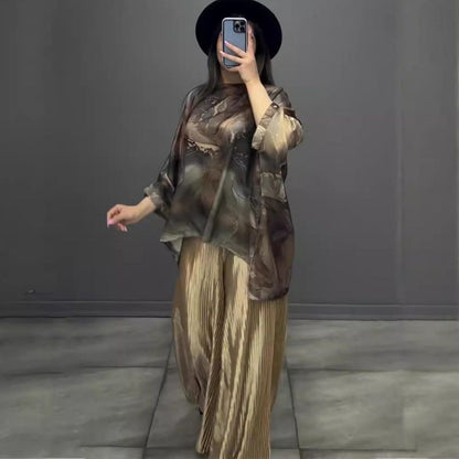 Ensemble 2 pièces Flowy Loose pour femmes