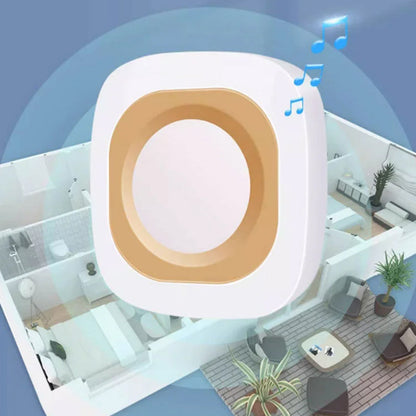 Sonnette de porte sans fil auto-alimentée et télécommandée pour la maison