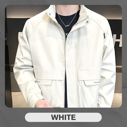 Veste zippée élégante avec poches pour hommes
