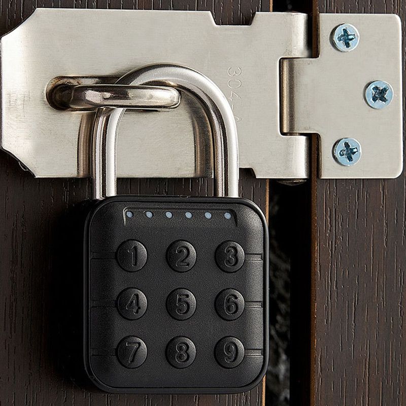 Cadenas avec mot de passe à 6 chiffres Anti-cisaillement Anti-vol
