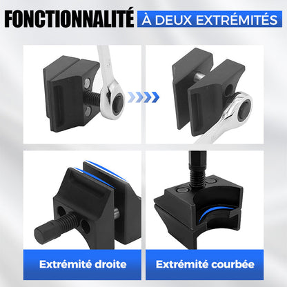 Écarteur universel de fusée de direction de moyeu fendu de suspension de voiture