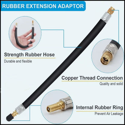 Extension de Valve de Pneu Flexible Universelle