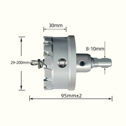 ⏳50% de réduction pour une durée limitée⏰Coupe-trou à pointe carbure pour métal⚙️✈️Livraison gratuite