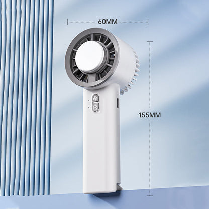 ❄️🌀 Prix réduit de moitié ! Mini ventilateur portatif avec refroidissement par glace — Fraîcheur instantanée partout où vous allez 🌬️✨